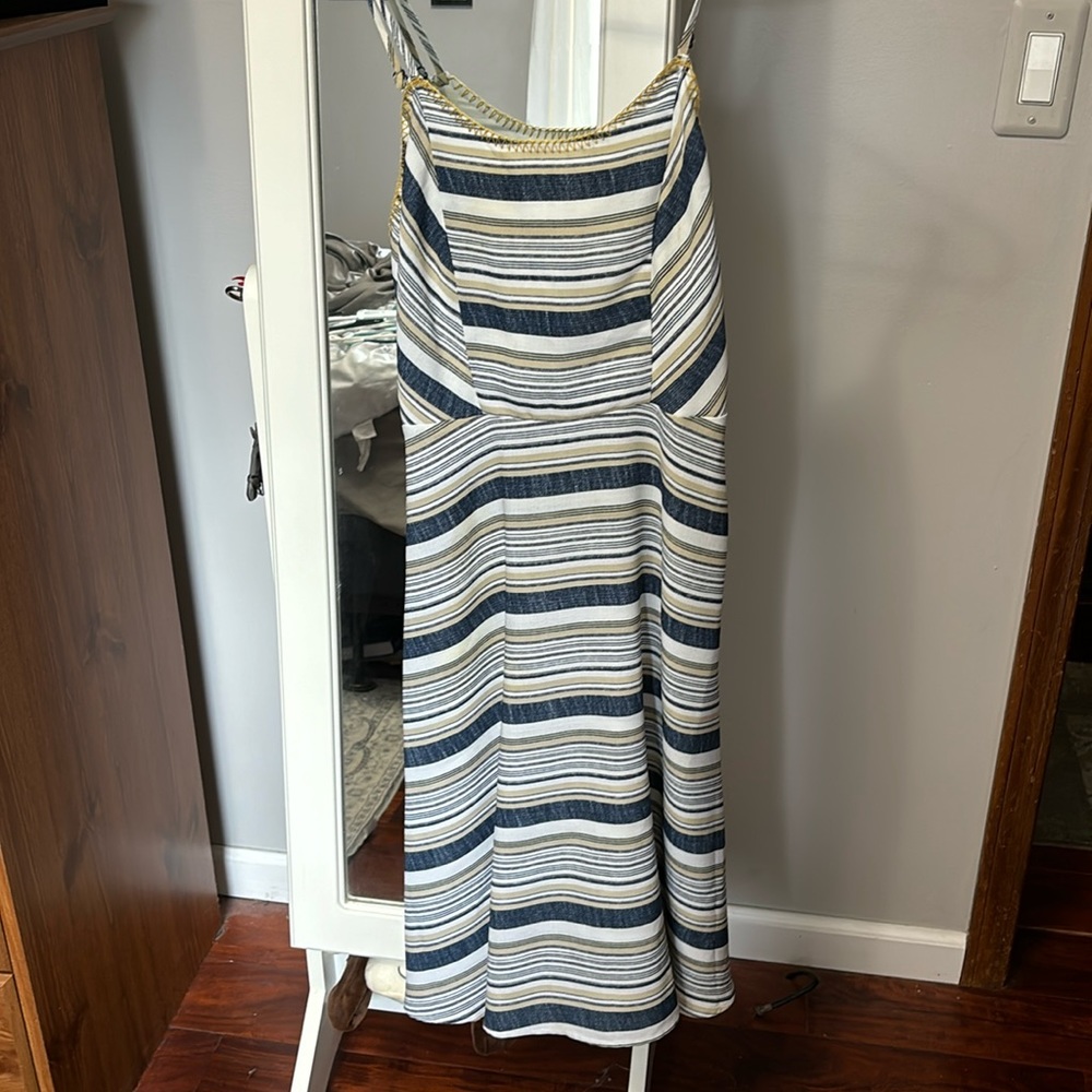Multi-Color Midi Dress